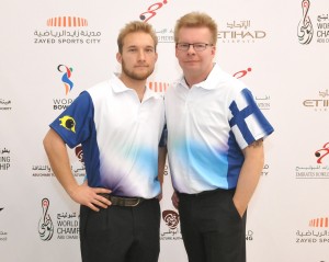 Joonas Jehkinen and Kimmo Lehtonen of Finland led first squad of the Doubles event